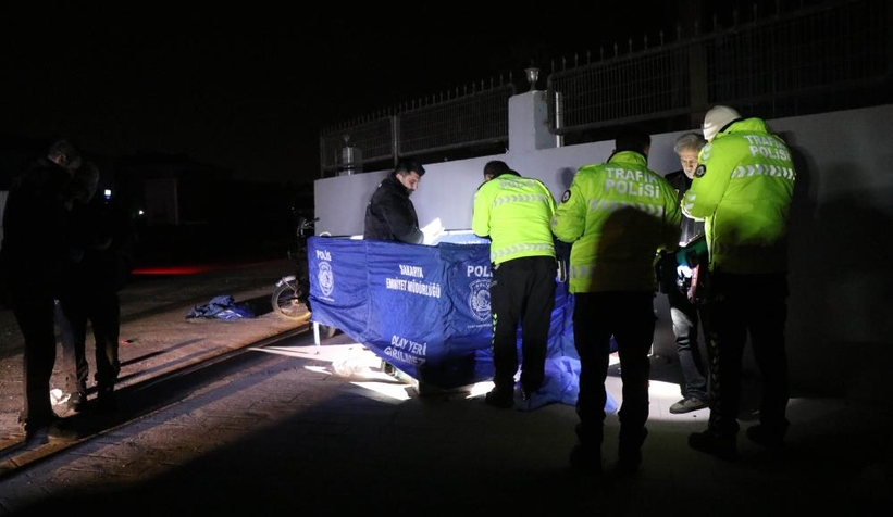 Motosikletten düşen şahıs kurtarılamadı