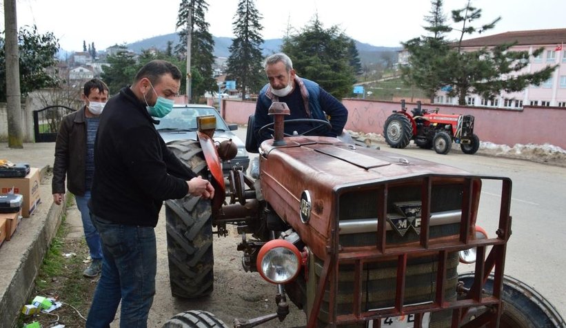 Muayene istasyonu çiftçinin ayağına gitti