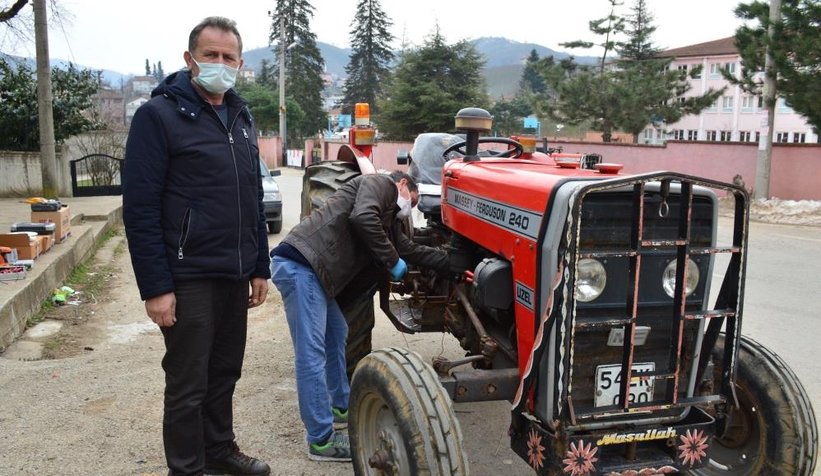 Muayene istasyonu çiftçinin ayağına gitti