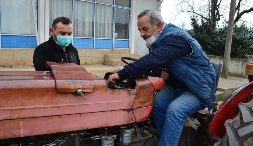 Muayene istasyonu çiftçinin ayağına gitti