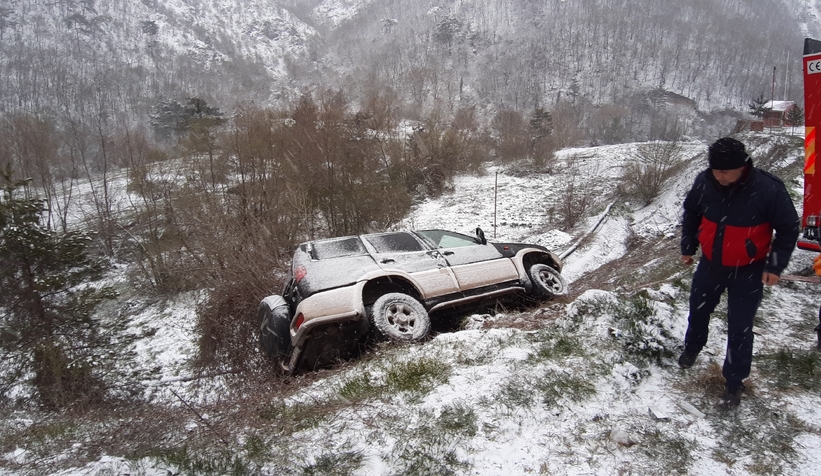 Mudurnu Akyazı yolunda kaza