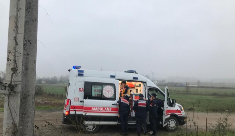 Mudurnu Köprüsünde feci kaza 3 yaralı