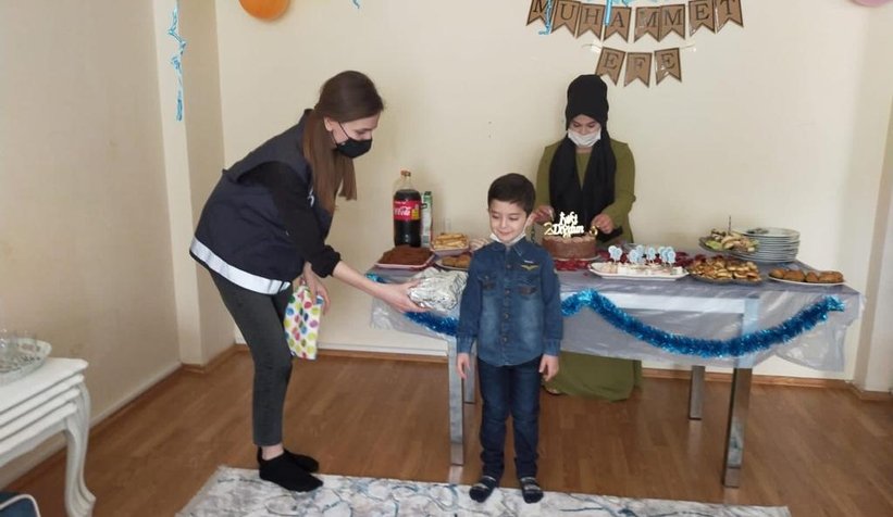 Muhammet'e doğum günü sürprizi