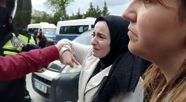 Muharrem İnce’nin otobüsünün önünde Erdoğan diye bağırdı