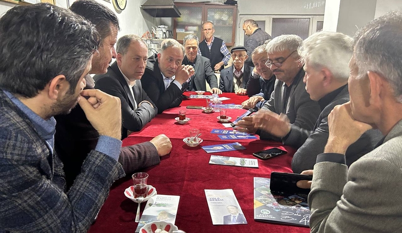 Murat Kaya seçim çalışmasını 4 mahallede sürdürdü