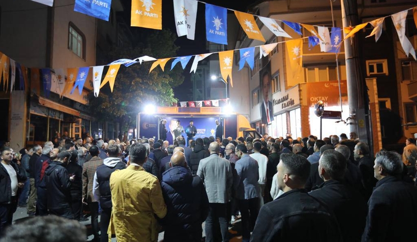 Murat Kaya seçim çalışmasını 4 mahallede sürdürdü