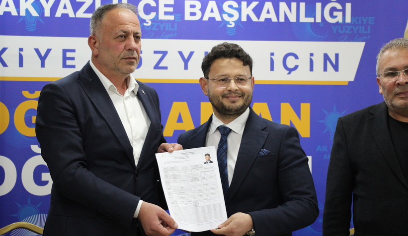 Murat Tepeçınar aday adaylığı başvurusunu yaptı