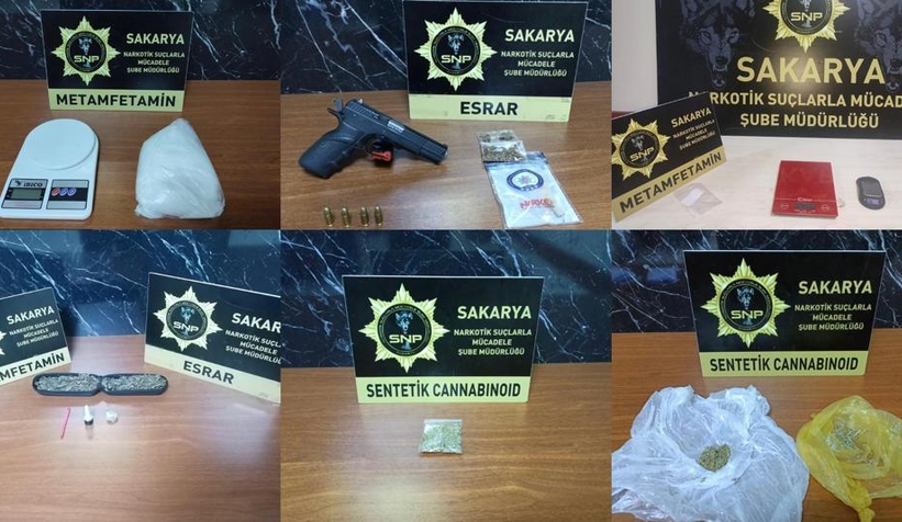 Narkotik operasyonlarında 121 kişi yakalandı