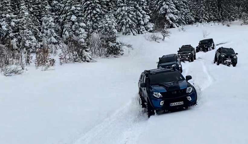 Nisanda kar safarisi