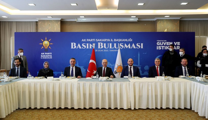 Numan Kurtulmuş  Sakarya'da