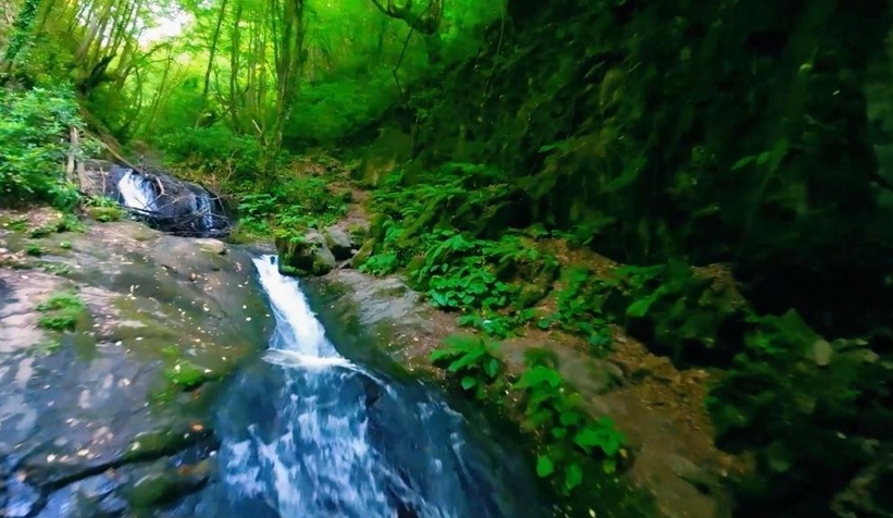 Nüzhetiye Şelalesi eşsiz güzellikler sunuyor