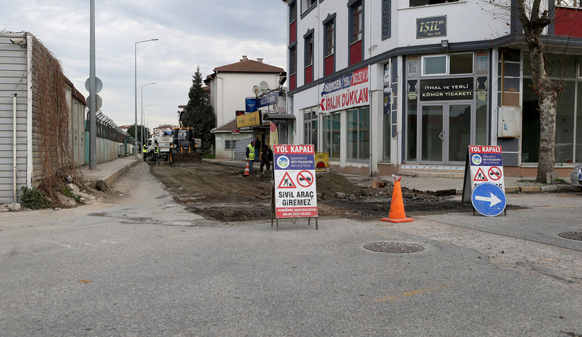 O bölgede altyapı tamam, sıra sıcak asfaltta