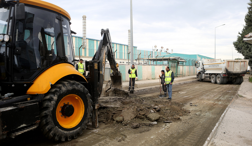 O bölgede altyapı tamam, sıra sıcak asfaltta