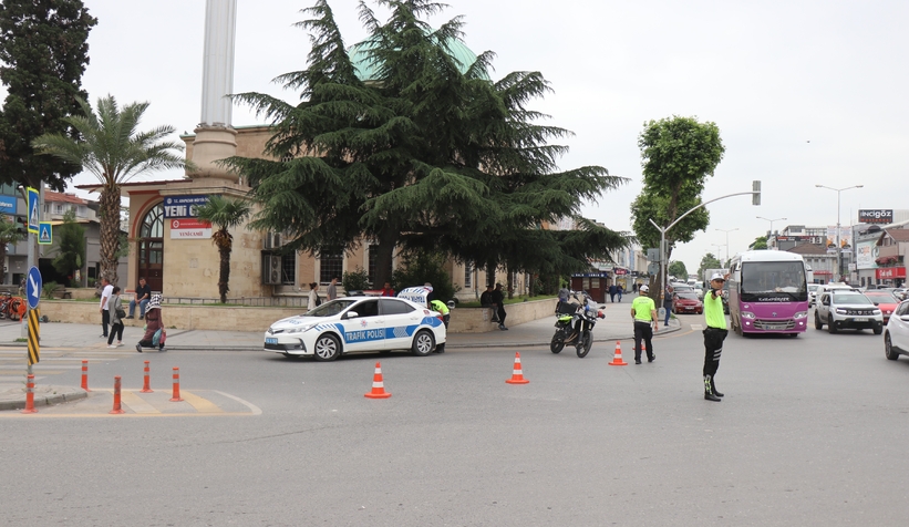 O güzergah ulaşıma kapandı