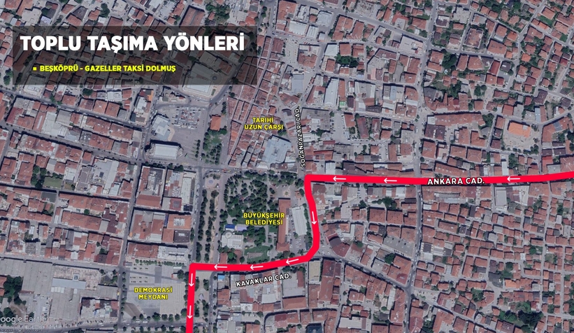 O hatlar için uyarı: Güzargahlar değişti