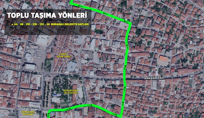 O hatlar için uyarı: Güzargahlar değişti