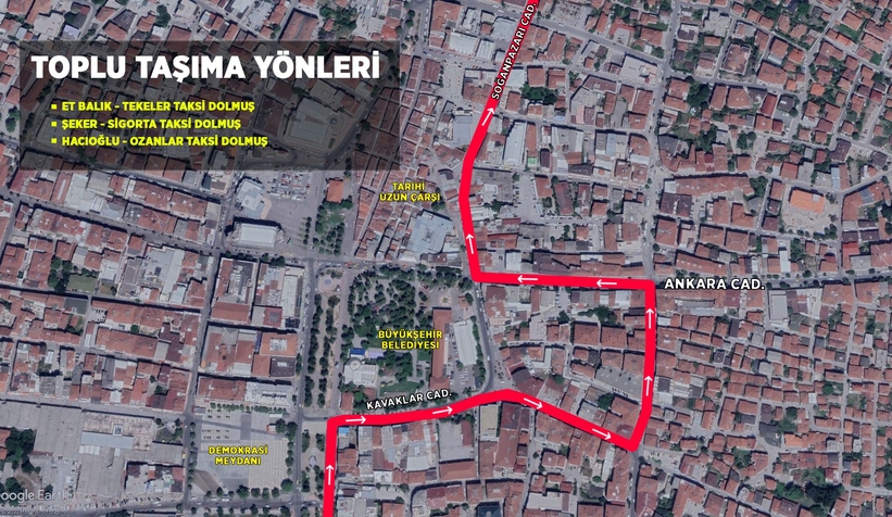 O hatlar için uyarı: Güzargahlar değişti