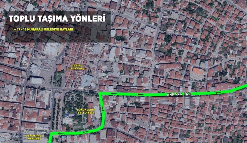 O hatlar için uyarı: Güzargahlar değişti