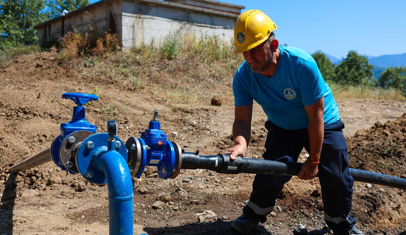 o ilçede gece su tüketimi gündüzün yarısından fazla