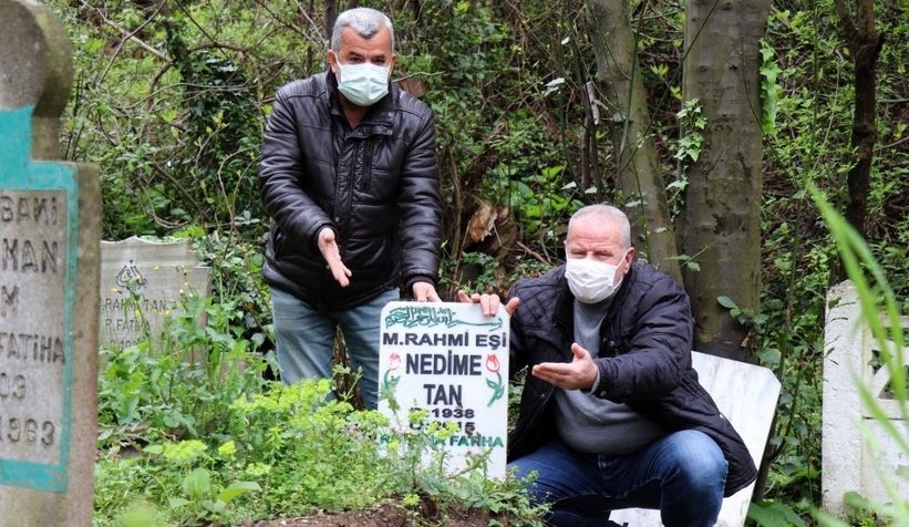 O ilçenin başı mezar hırsızları ile dertte