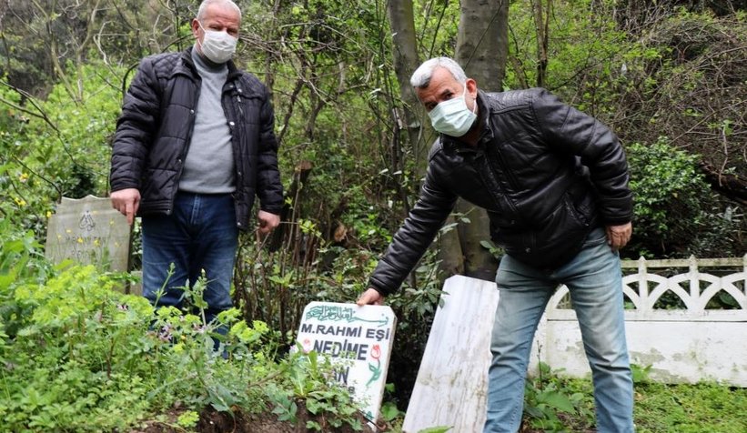 O ilçenin başı mezar hırsızları ile dertte