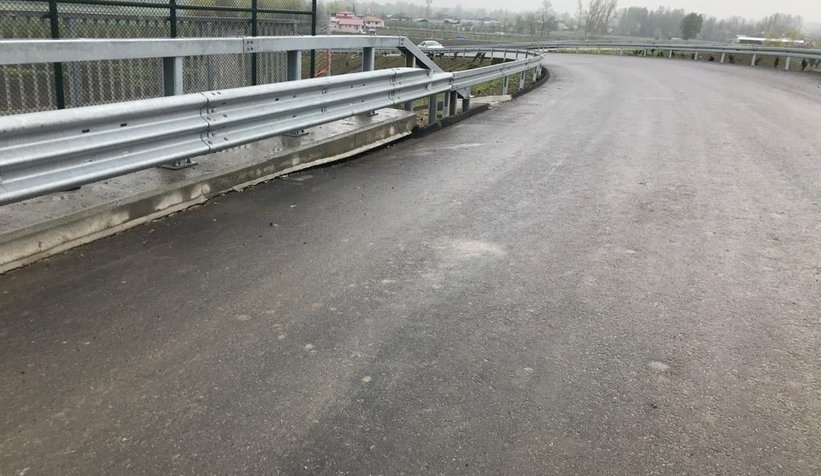 O köprüde çökme yaşandı