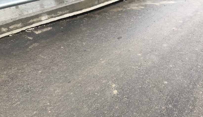 O köprüde çökme yaşandı