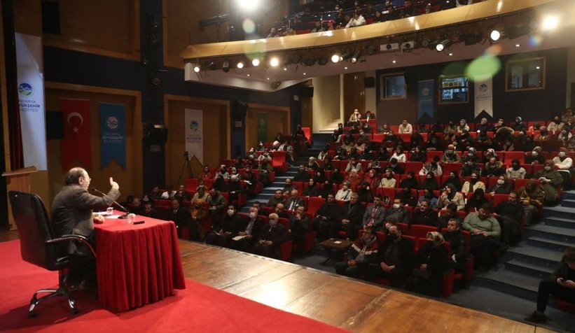 Ocak kültür sanat etkinliklerine Yusuf Kaplan konuk oldu