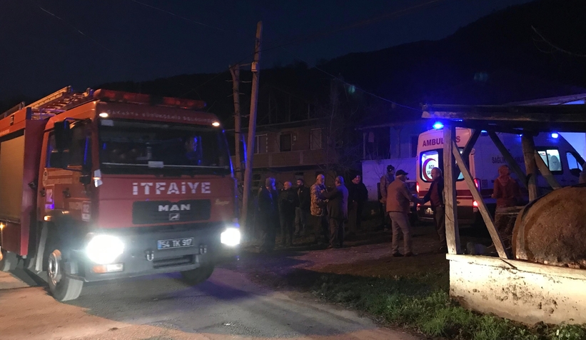 Odunluk yaşlı kadının üzerine yıkıldı