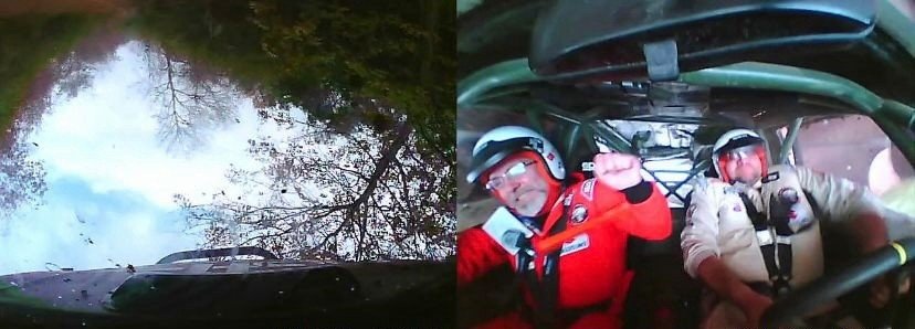 Off-Road şampiyonasında feci kaza kamerada