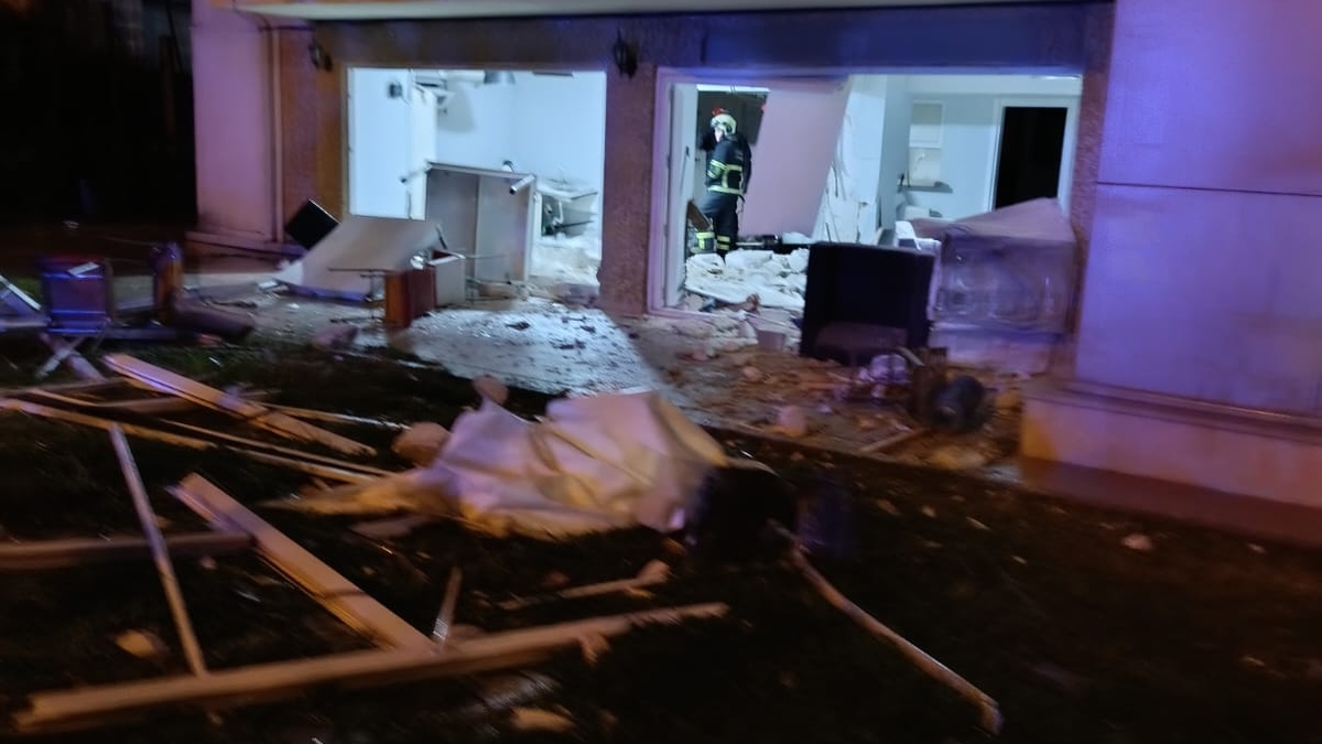 Öğrenci yurdunda patlama