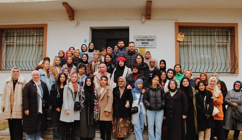 Öğrencilerin gezi rotası şehrin güneyi oldu