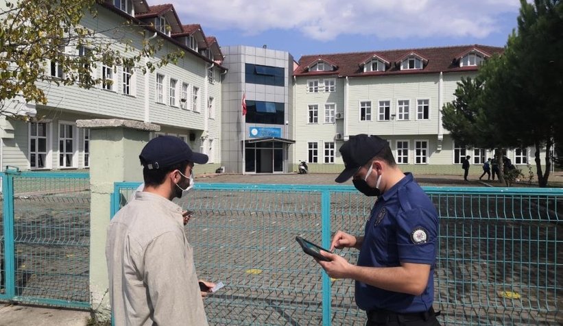 Okul çevrelerine sıkı denetim 5 kişi yakalandı