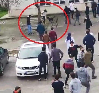 Okulda pitbull dehşeti: 5 öğrencisi ısırdı