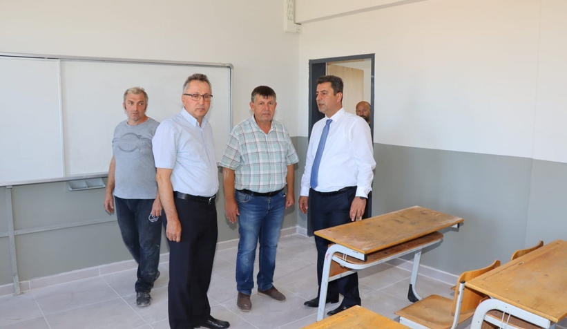 Okulların her türlü bakım onarım ihtiyaçları karşılandı