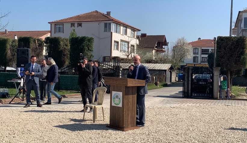 Ömercikler Camii'nin temeli atıldı