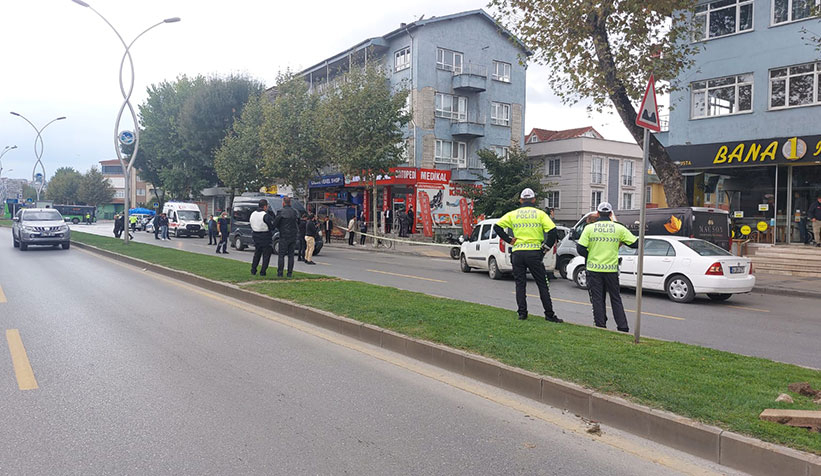 Operasyonda gazeteciler zor anlar yaşadı