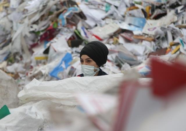 Optik sistemle ayrıştırılan atık kağıtlar, ihracata katkı sağlıyor