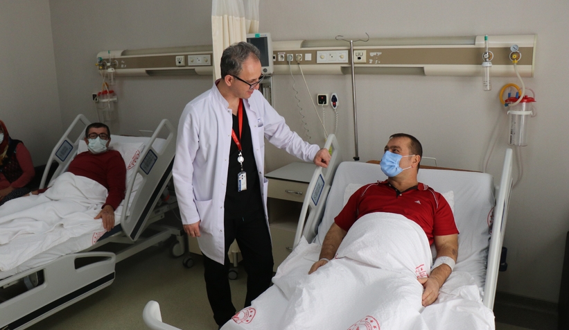 Organ nakliyle hayata tutundular