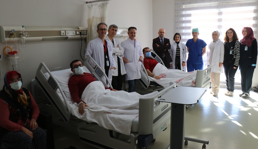 Organ nakliyle hayata tutundular