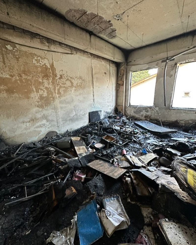 Orman İşletme Müdürlüğü'nde yangın