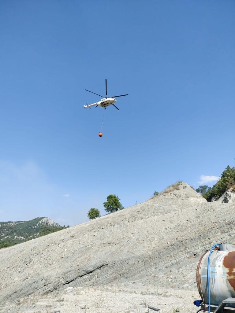 Orman yangını kontrol altına alındı