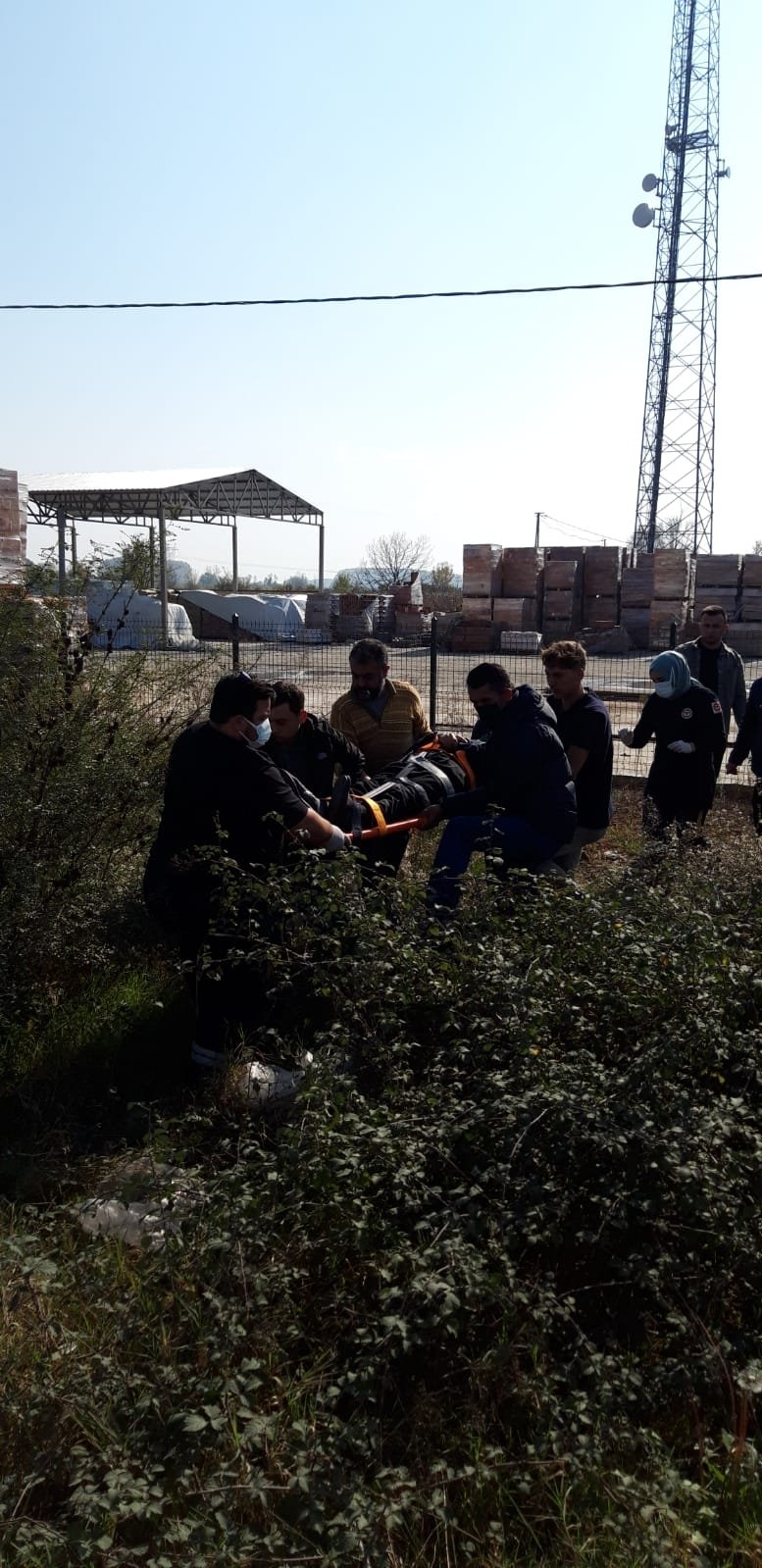 Ormanköy Kavşağı'nda kaza