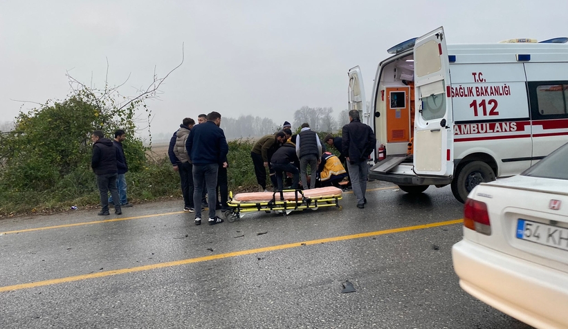 Ormanköy yolunda zincirleme kaza