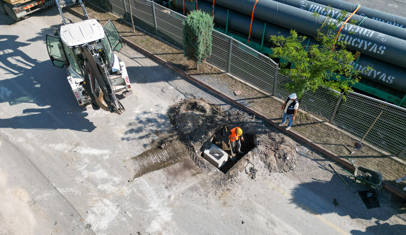 Osmangazi Caddesi’ne altyapı atağı