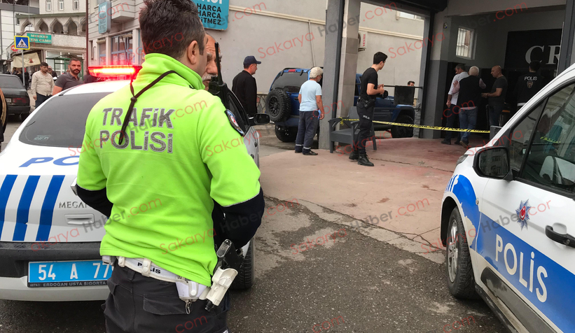 Oto yıkamacıda silahlı saldırı