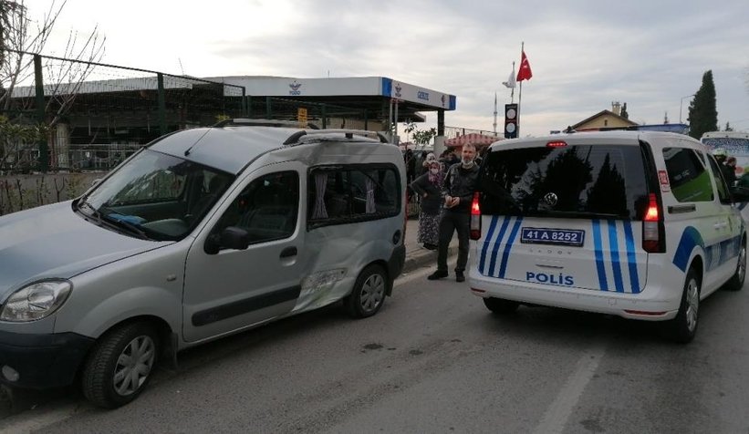 Otobüs durağa daldı; Can pazarı yaşandı