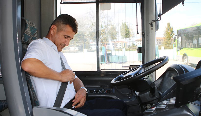 Otobüs şoförlerine güvenlik eğitimi