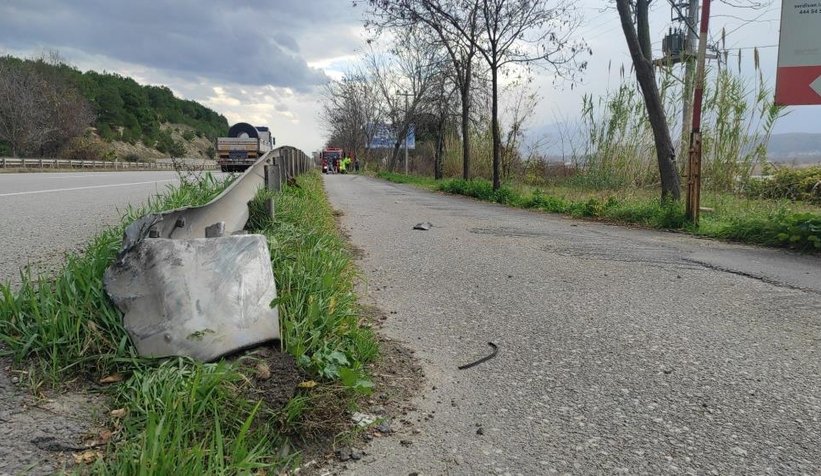 Otomobil Gölpark'a uçtu