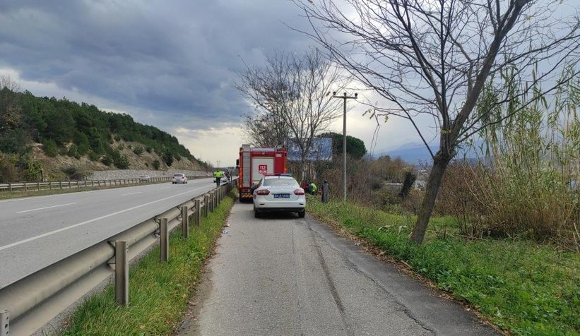 Otomobil Gölpark'a uçtu